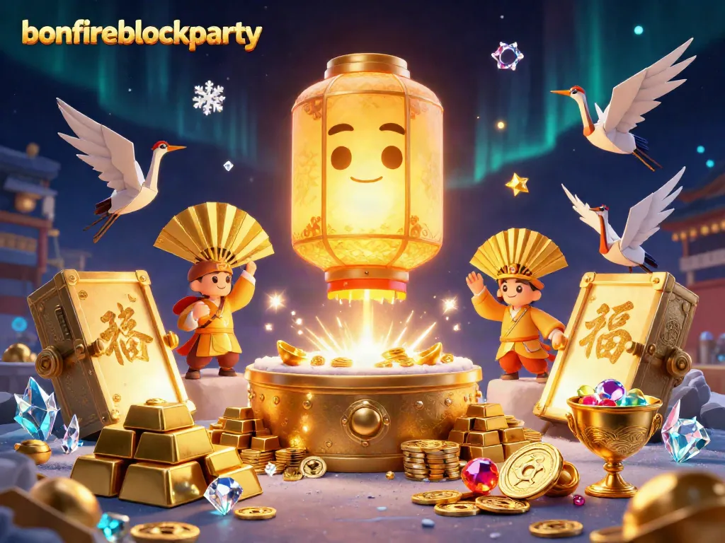 Experience exciting action at the bonfireblockparty casino with magical golden symbols.